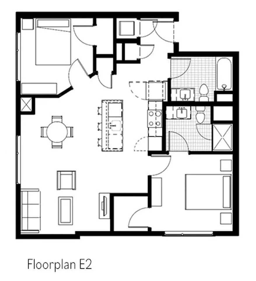 Floor plan Type E