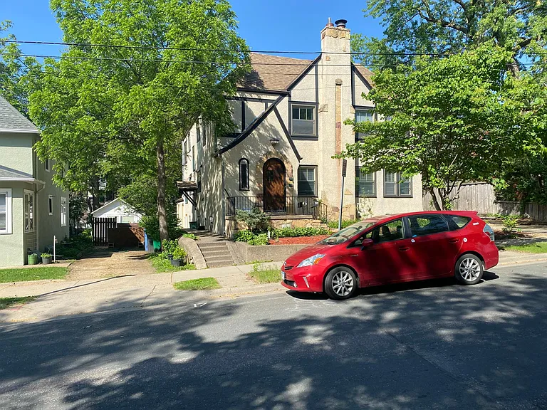 Front view, street side of home.