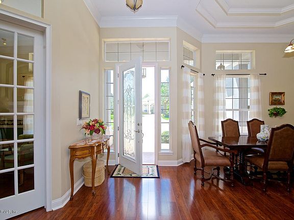 Glass front door