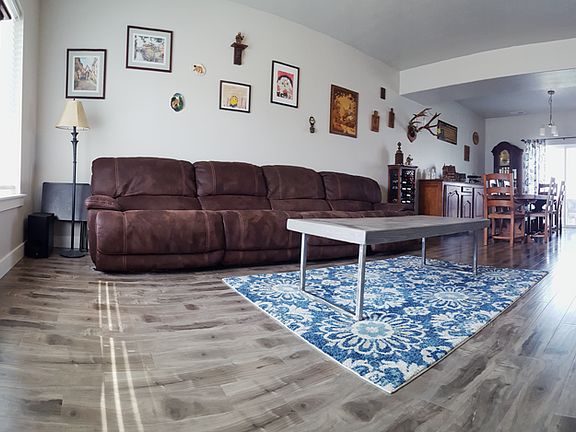 Large open living room