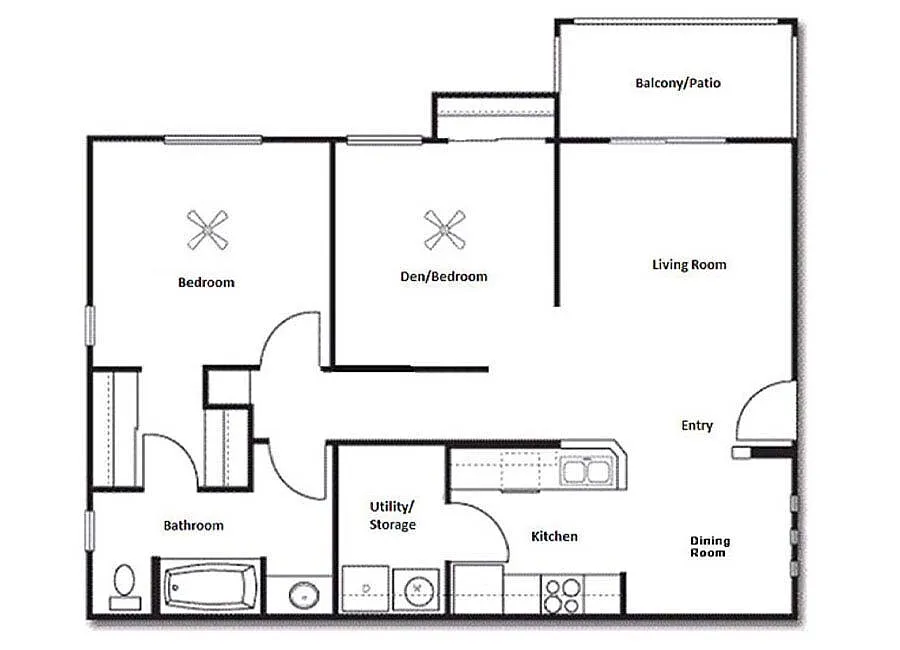 Floor plan 2X1