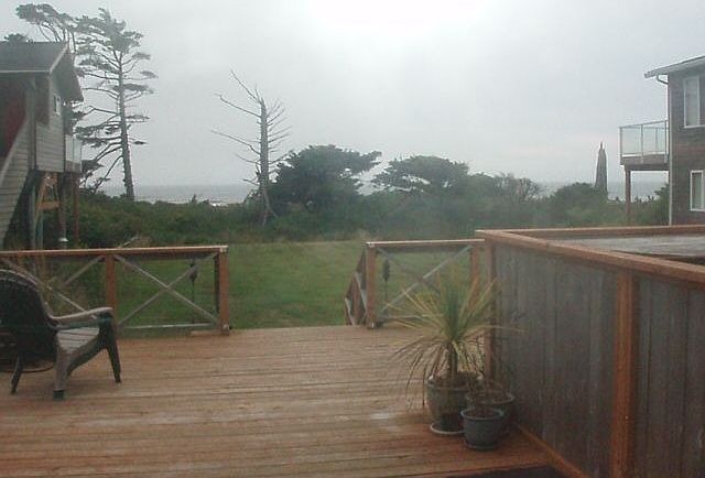 View off the back deck