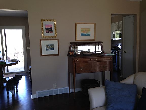 Into Living and Dining Room