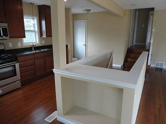 Stairs to upper level