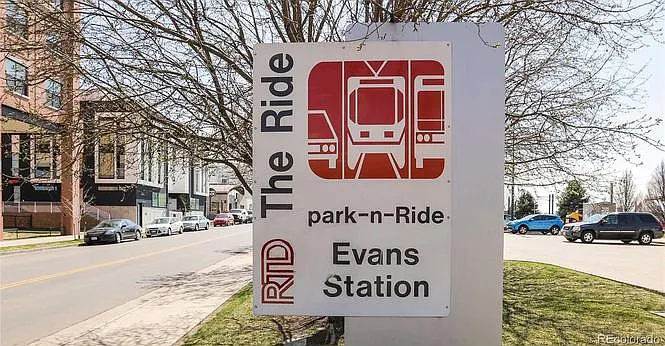 Evans rail station