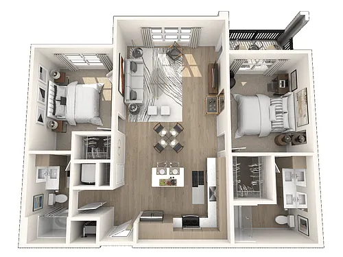 Floor plan C5C - Exhale