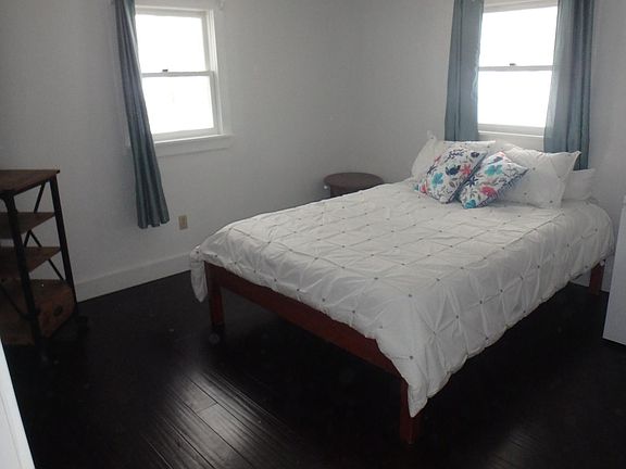 Bedroom with two closets