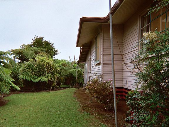 side yard (north)