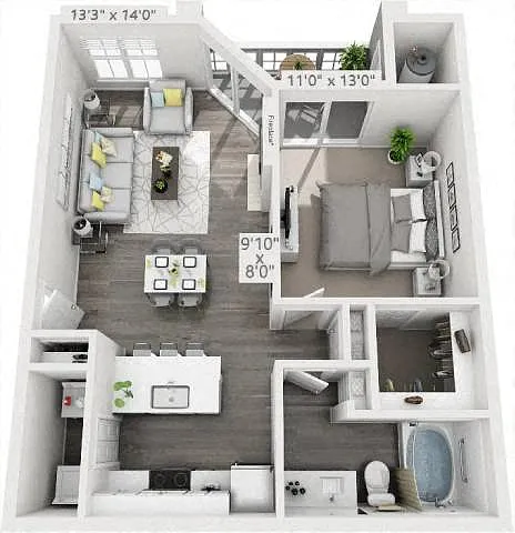 Floor plan Sparrow