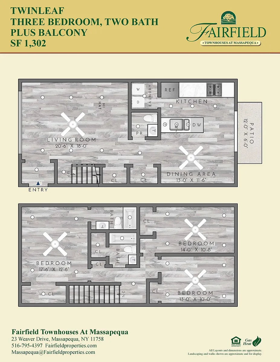 Floor plan Twinleaf
