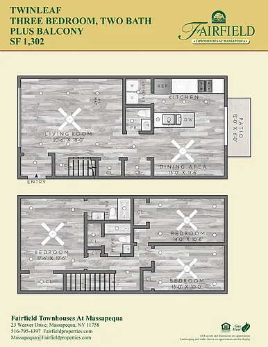 Floor plan Twinleaf