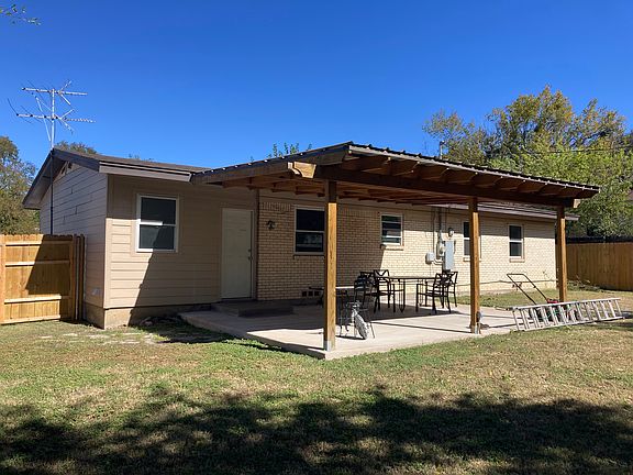 Covered back patio