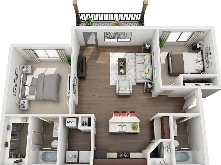 Park Villas Apartments — Photo 46