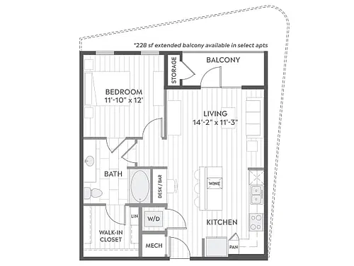 Floor plan A3a