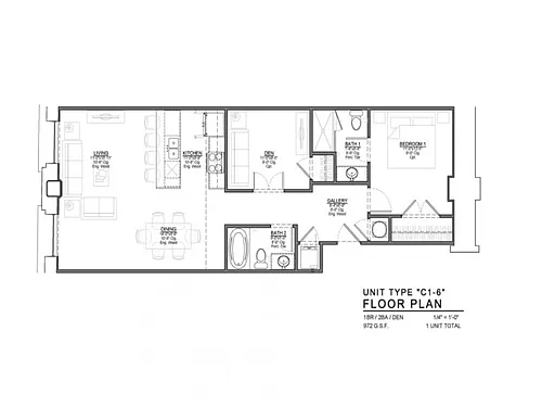 Floor plan C1-6