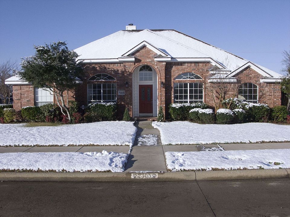 Front of House - Snow in March 2008