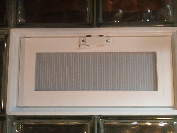 vented glass block windows