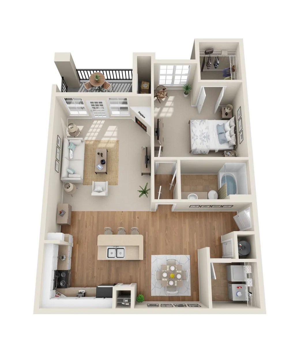 Floor plan The Maple