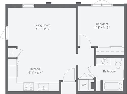 Floor plan Plan B