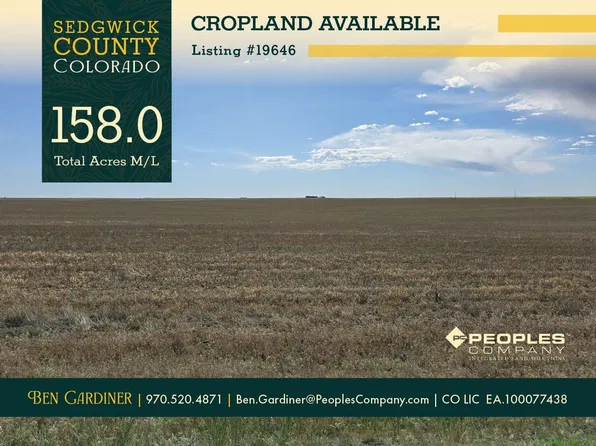 County Road 18, Sedgwick, CO 80749