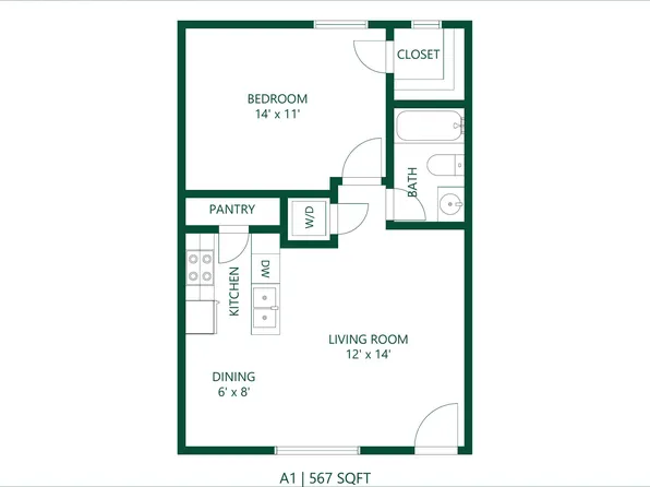 Hoskins 90 at Bishop Ridge, 336 N Lancaster Ave APT 104, Dallas, TX 75203