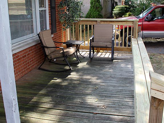 Deck completed Sept 2019