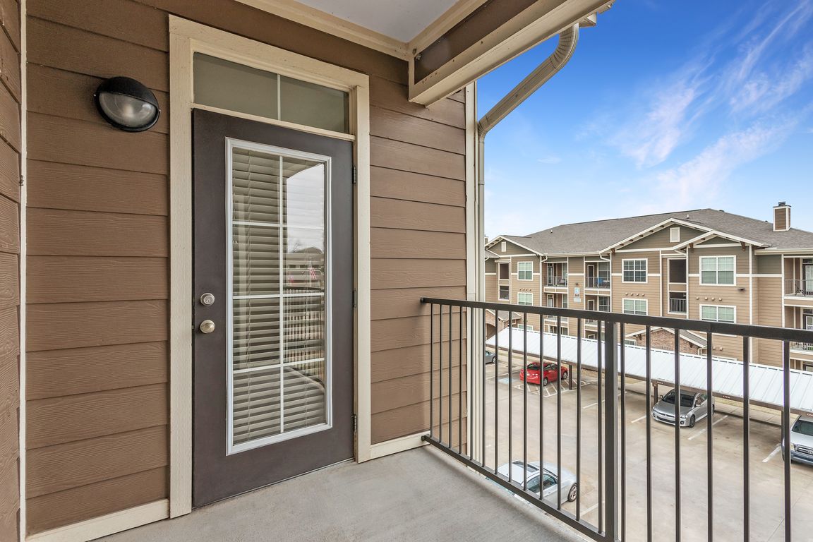 Private Patios and Balconies at Riverside at Rockwater in North Little Rock, AR