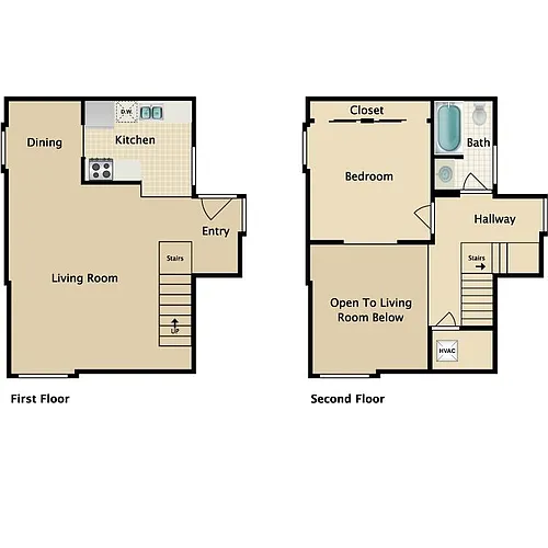 Floor plan 1X1