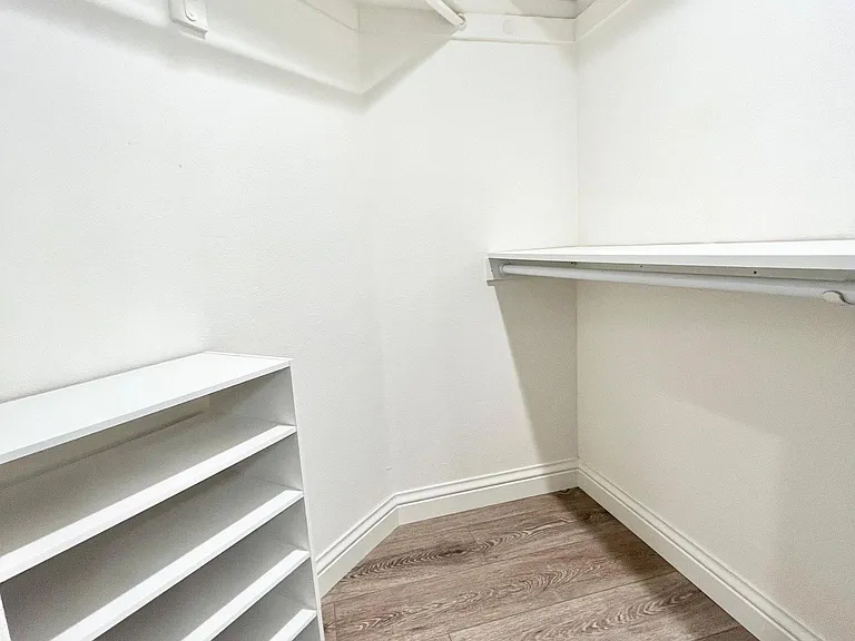 2 CLOSETS IN MASTER BEDROOM