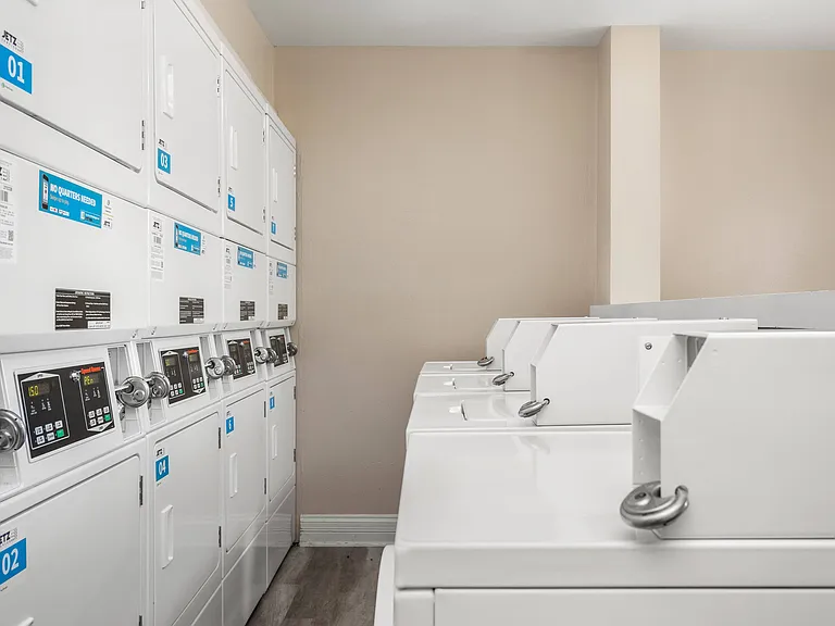Laundry Room with Washers and Dryers