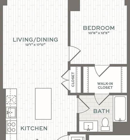 1.4 floor plan Lantera at Boston Landing