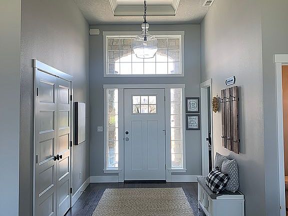 Entryway with Custom Shiplap
