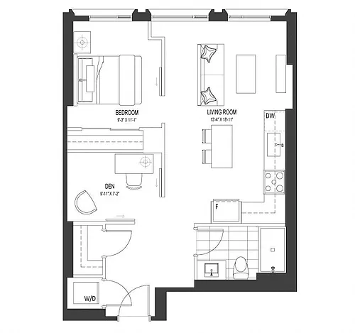 Floor plan The Bronson