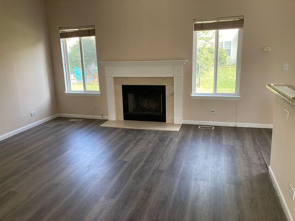 Family room with fireplace