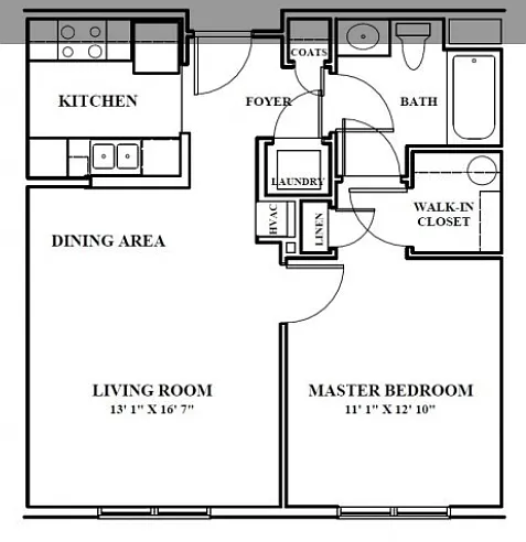 Floor plan Princeton