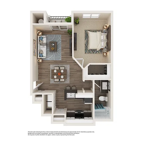 Floor plan Pacific