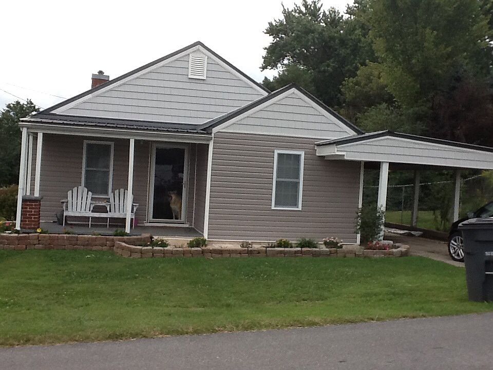 New siding, heat pump, windo