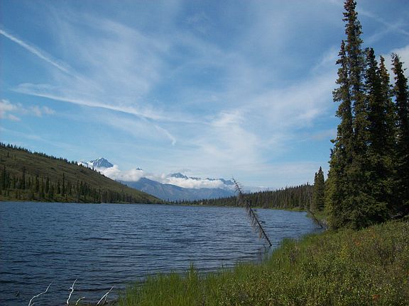 Beautiful lake nearby