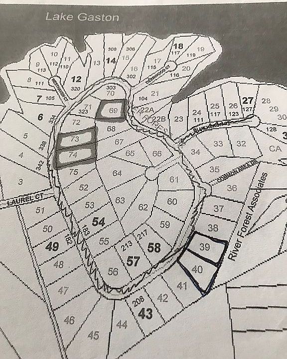 Plat of lot 39/40