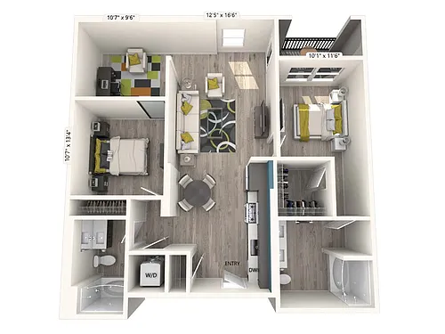 Floor plan B7-FinishII-1094sf