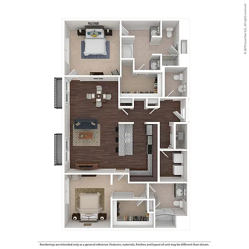 Floor plan The Salinger Penthouse