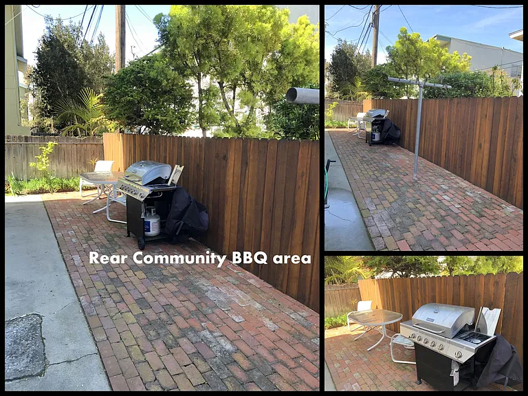Rear Common BBQ Area
