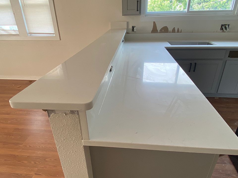 New quartz counters installed last week!