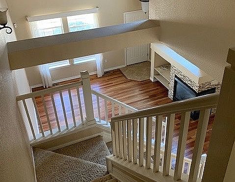 Top of stairs view