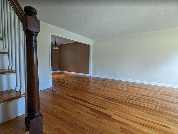 Natural wood floors were refinished in August and add warmth to the living spaces and bedrooms.