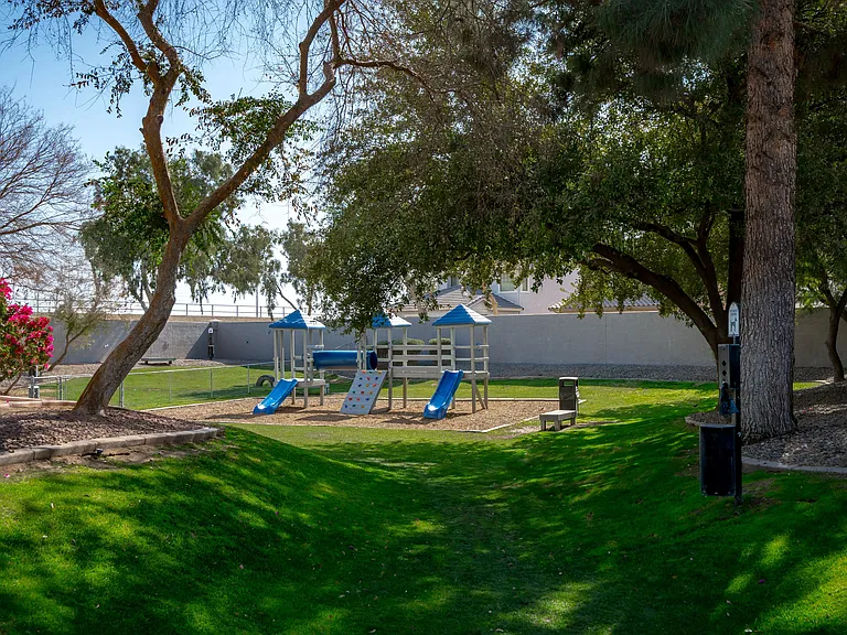 Let your little ones run, climb, and slide at our beautifully shaded playground, designed for family fun.