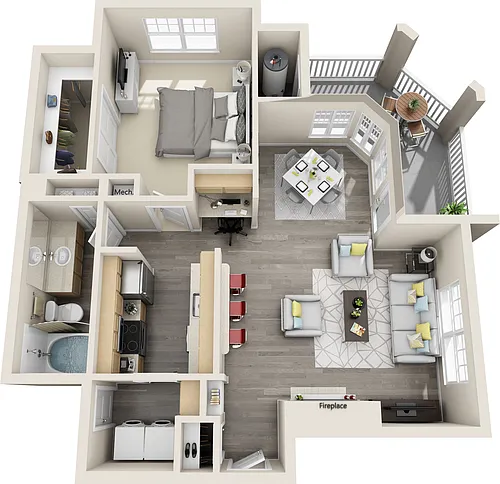 Floor plan A1H- Signature