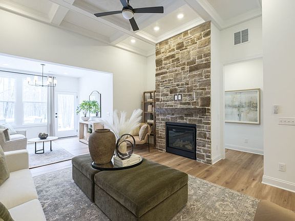 Gathering Room with Fireplace