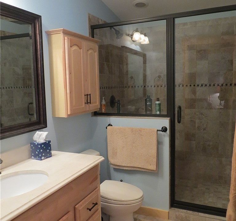 Gorgeous 3/4 bathroom