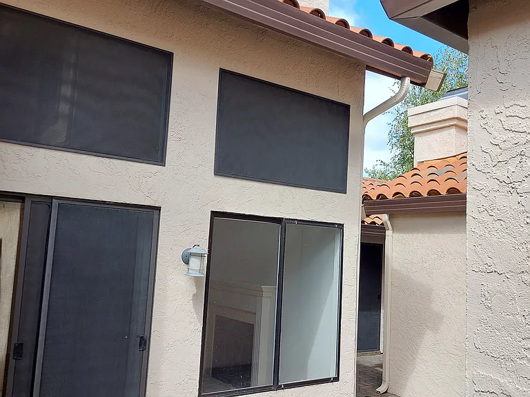 View of Patio from Kitchen